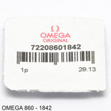 Omega 860-1842, Operating lever spring
