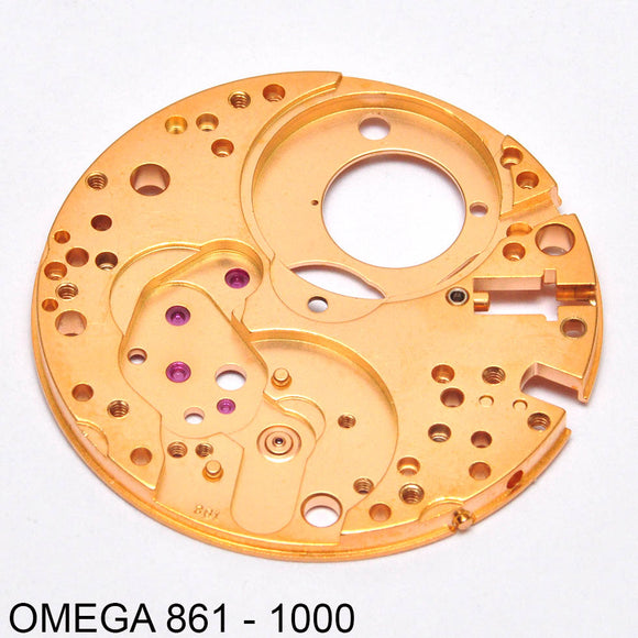 Omega 861-1000, Plate