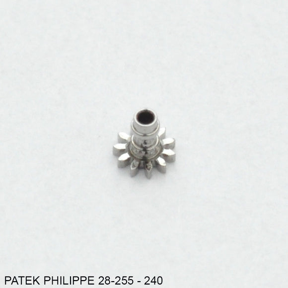 Patek Philippe 28-255, Cannon pinion, no: 240