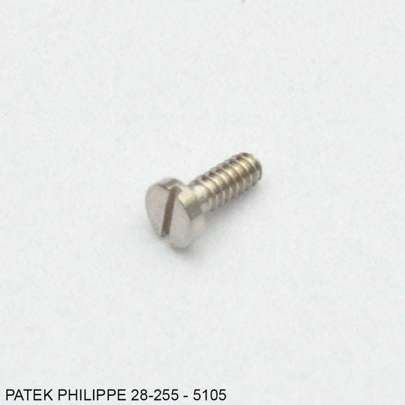 Patek Philippe 28-255, Screw for barrel bridge, no: 5105