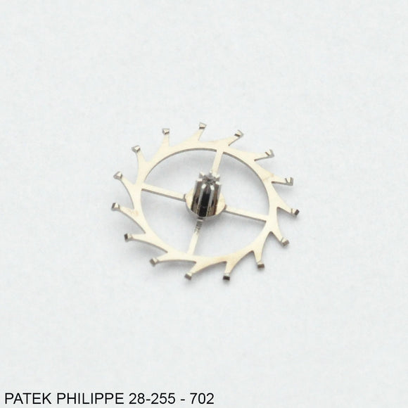 Patek Philippe 28-255, Escape wheel, no: 702