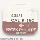Patek Philippe E-19C, Setting stem, split, movement part, no: 404