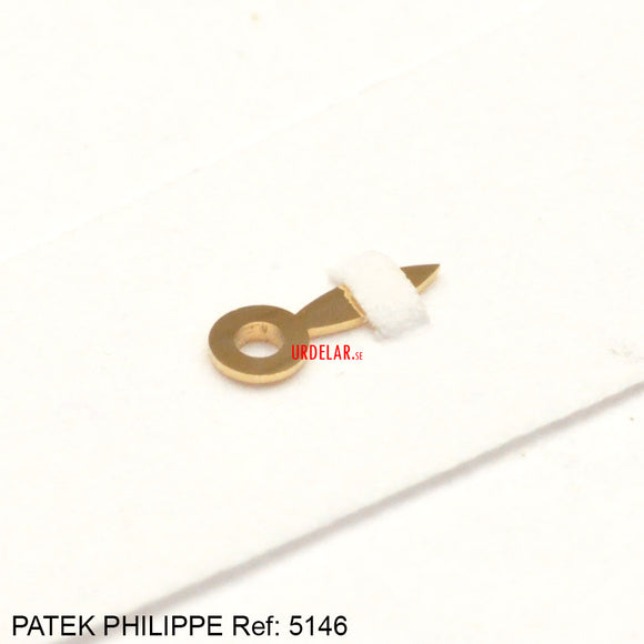 Hands, Patek Philippe day or month hand for annual calendar, Ref: 5146, Yellow gold