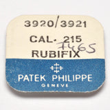 Patek Philippe 215, Jewelled settings for escape wheel, no: 3920-3921