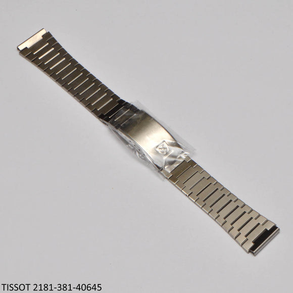 Bracelet, Tissot, no: 2181-381-40645, 18 mm.
