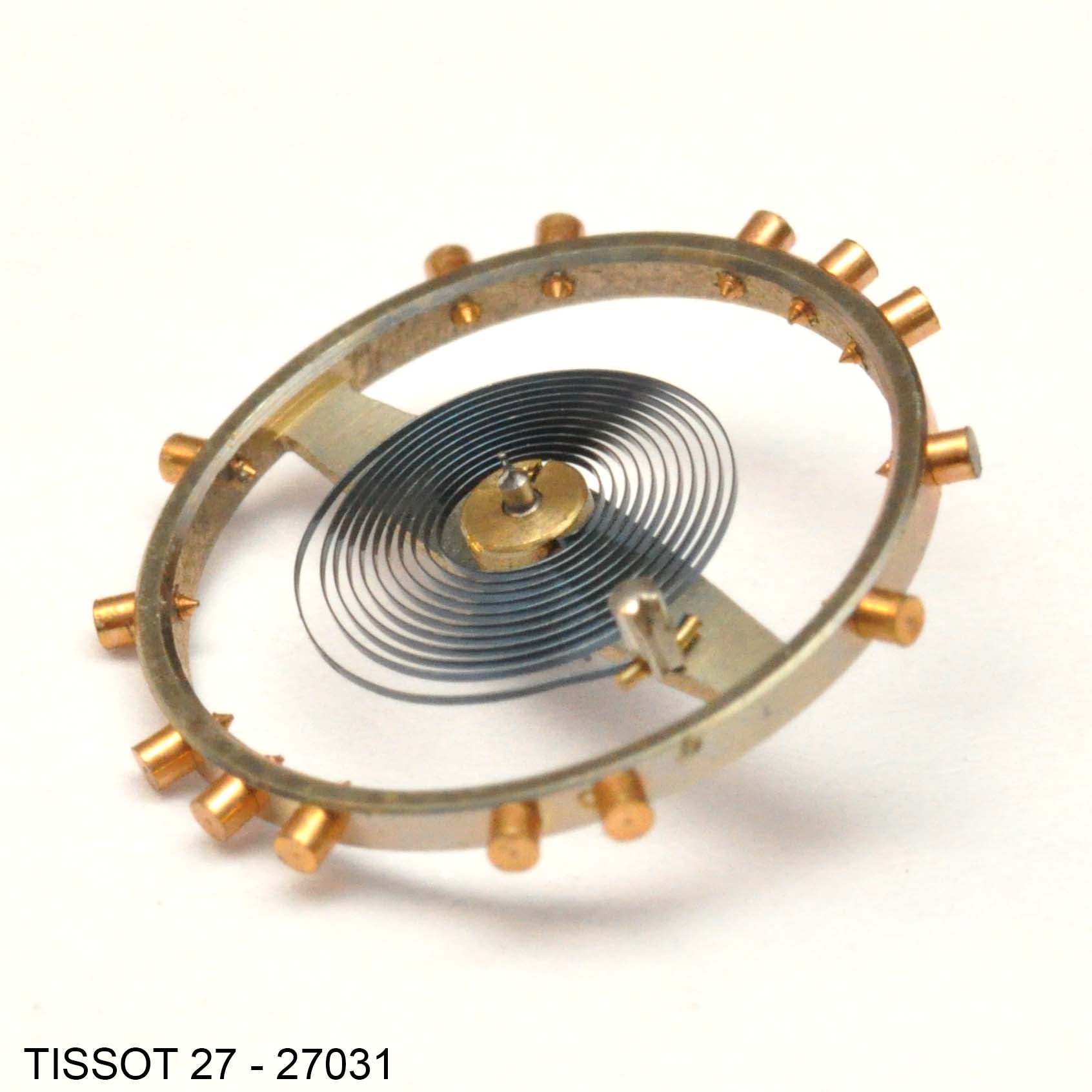 Tube De Centre Tissot 163/1 CAL 2031/37 – Origine NOS – Acier, Suisse