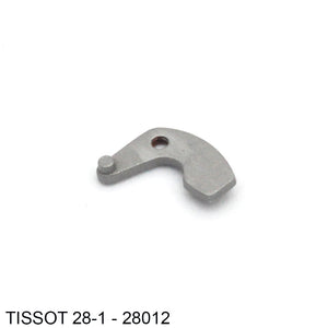 Tissot 28.1-443, Setting lever