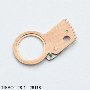 Tissot 28.1-1465, Pawl bearing yoke