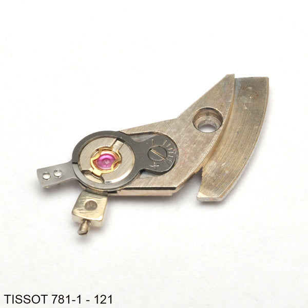 Axe De Balancier Pour Montre Tissot 781/1 - Acier, Gris, Neuf Sans étiquette, Fabrication France