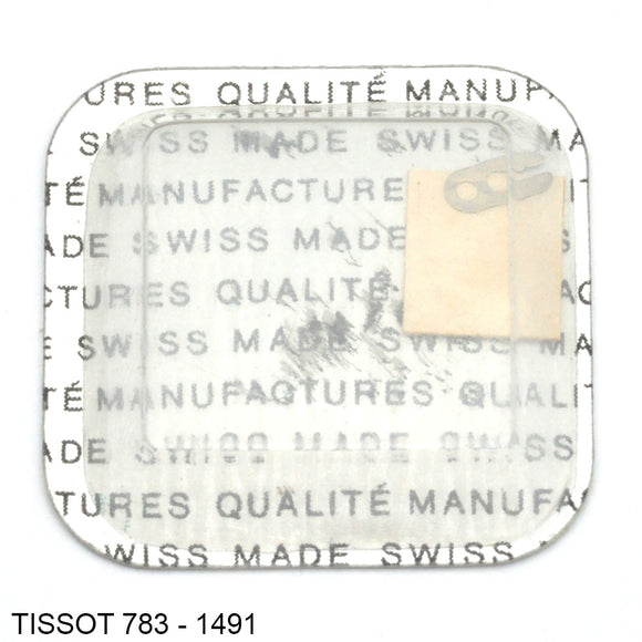 Tissot 783-1491, Spring clip for oscillating weight