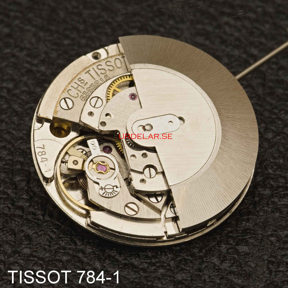 Tissot 784-1, Complete movement