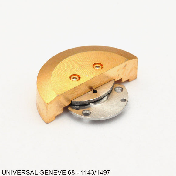 Universal Geneve 68, 69-1143/1497, Oscillating weight with bearing