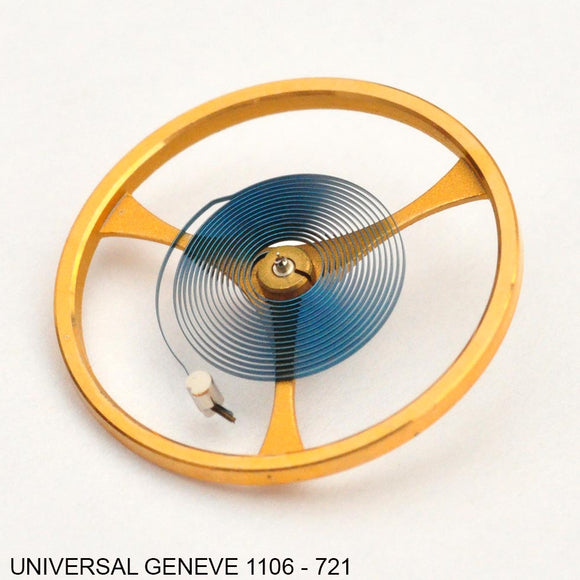 Universal Geneve 1106-721, Balance, complete