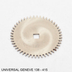 Universal Geneve 138-415, Ratchet wheel
