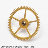 Universal Geneve 138SS-205, Centre wheel