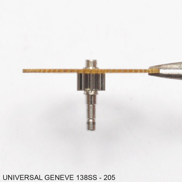 Universal Geneve 138SS-205, Centre wheel