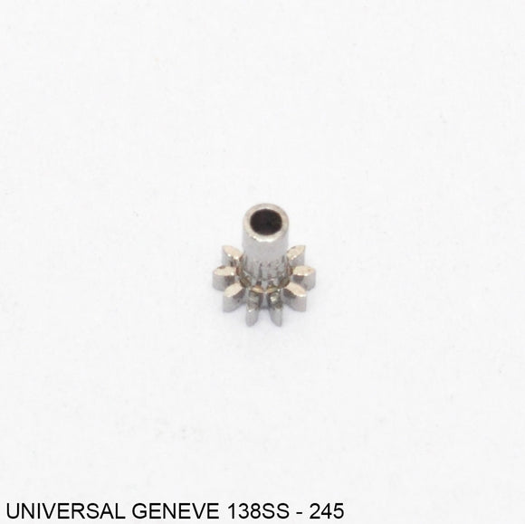 Universal Geneve 138SS-245, Cannon pinion, Ht: 2.0