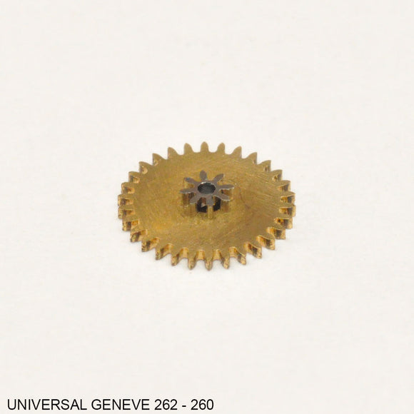 Universal Geneve 262-260, Minute wheel