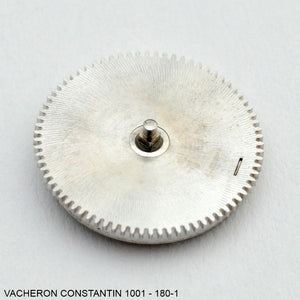 Vacheron Constantin 1001-180/1, Barrel and arbor