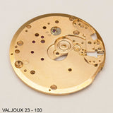 Valjoux 23-100, Plate