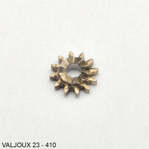 Valjoux 23, 72, 88, 90, Winding pinion, no: 410