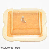 Valjoux 23-443/1, Setting lever with stud