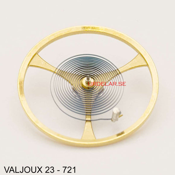 Valjoux 23, 72, 88-721, Balance, complete
