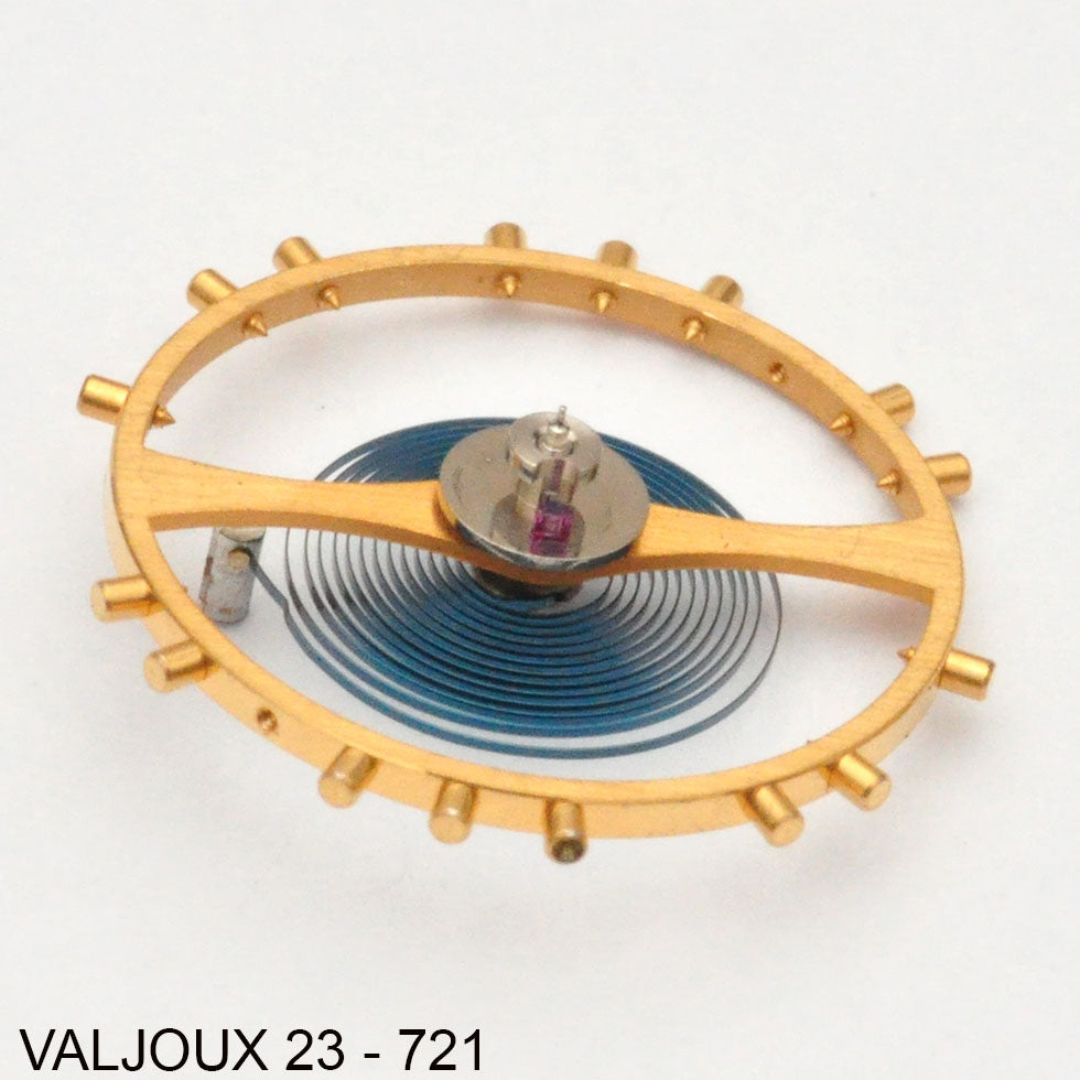 Valjoux 23 - 721 N Balancier – Pièce Détachée Mouvement – Pour Réparation Montre