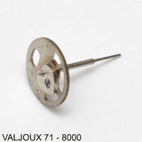Valjoux 71, Chronograph runner, no: 8000
