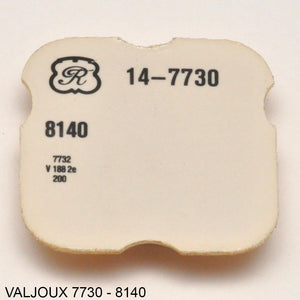 Valjoux 7730-8140, Operating lever