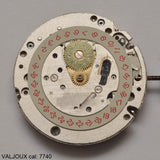 Valjoux 7734, Date wheel, no: 2556/1