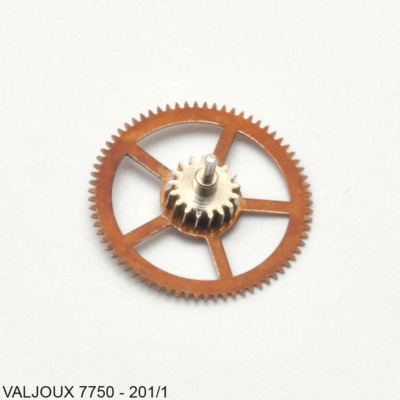 Valjoux 7750, Great wheel, no: 201-1