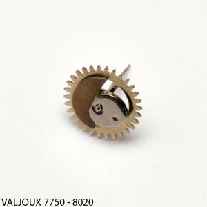 Valjoux 7750, Minute recording wheel, no: 8020