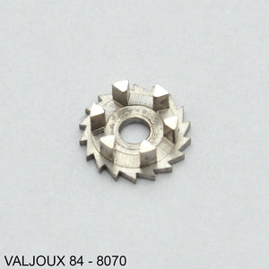 Valjoux 84, Pillar wheel, no: 8070