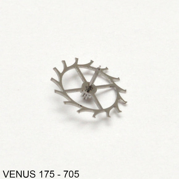 Venus 175-705, Escape wheel