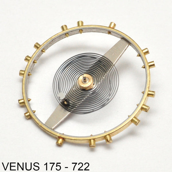 Venus 210 - 721 Balancier avec spiral Breguet - Balance with Breguet hairspring regulated VEN