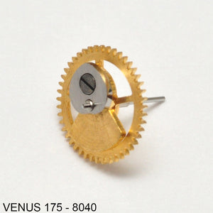 Venus 175-8040, Minute recording runner w. heart, 45 min