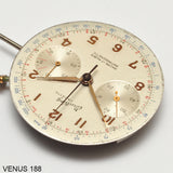 Dial w. Hands, Breitling Cadette, cal: Venus 188