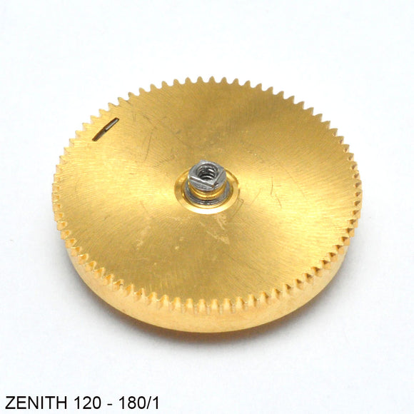 Zenith 120-180/1, Barrel with arbor
