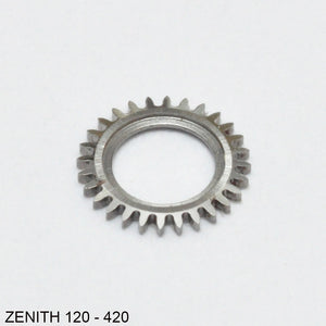 Zenith 120-420, Crown wheel