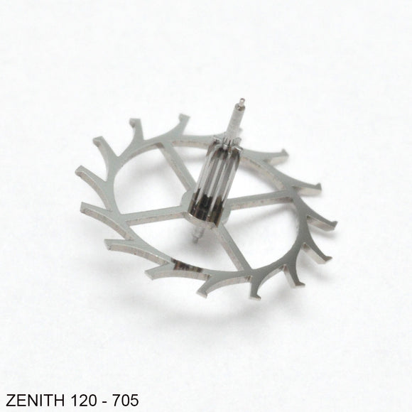 Zenith 120, Escape wheel, no: 705
