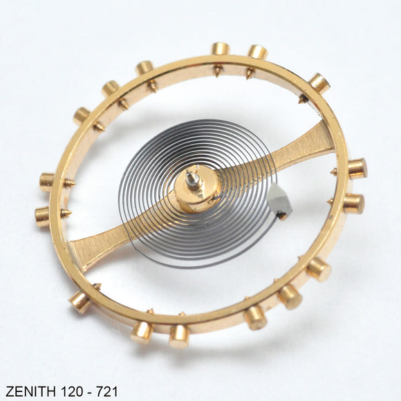 Zenith 120-721, Balance, complete