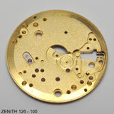 Zenith 126, Main plate, no: 100