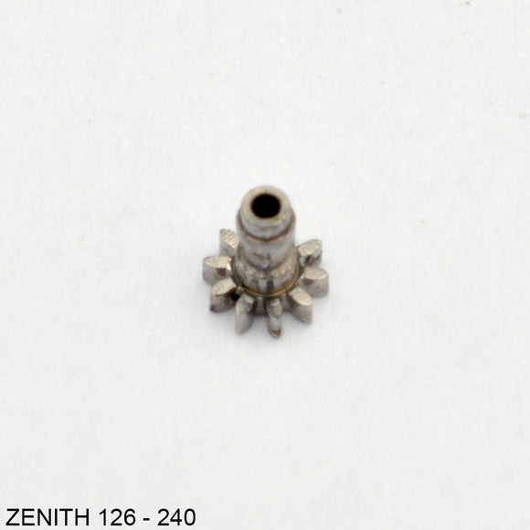 Zenith 126, Canon pinion, no: 240