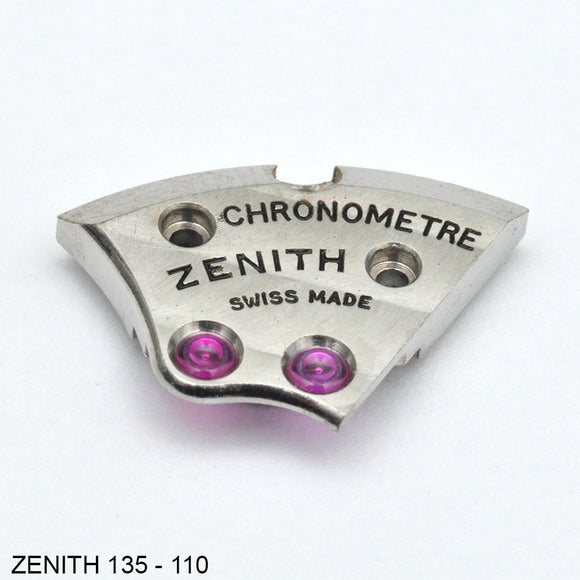 Zenith 135-110, Chronometre, Train wheel bridge, Used