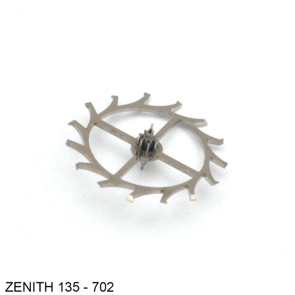 Zenith 135-702, Chronometre, Escape wheel, Used