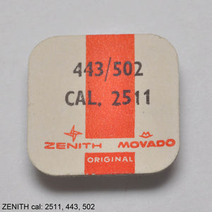 Zenith 2511-443, Setting lever