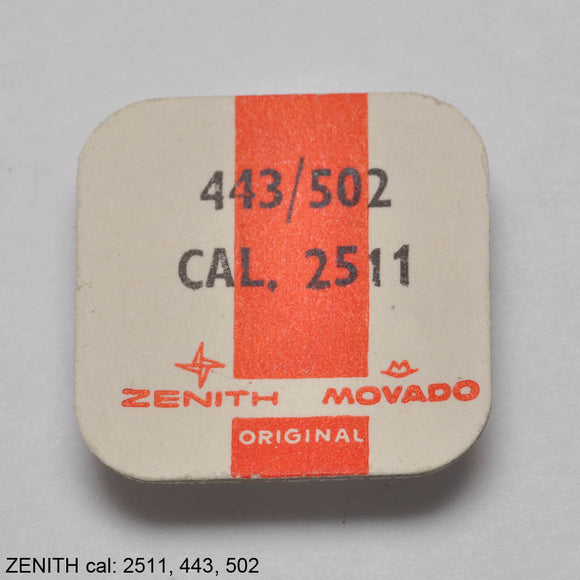 Zenith 2511, Setting lever, no: 443
