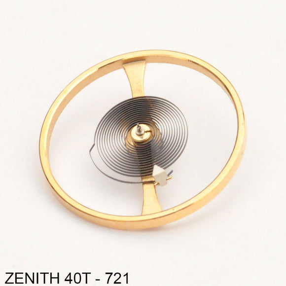 Zenith 40T-721, Balance, complete