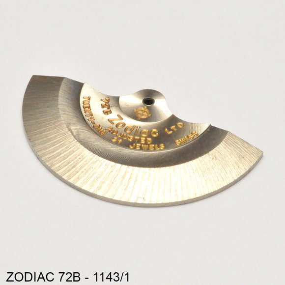 Zodiac 72B-1143/1, Oscillating weight